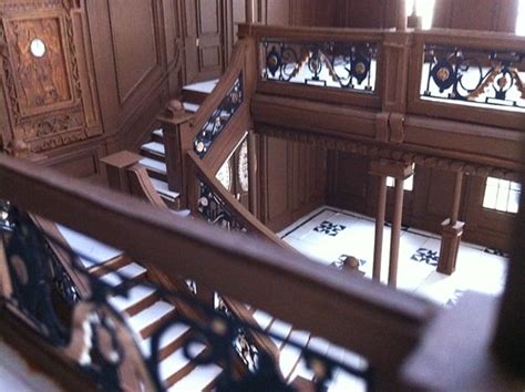 titanic grand staircase model | Made by Hubert Lengdorfer My… | Flickr