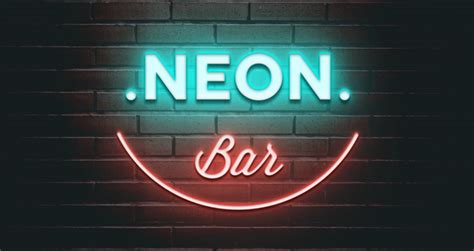 Psd Neon Text Effect Vol3 | Photoshop Text Effects | Pixeden