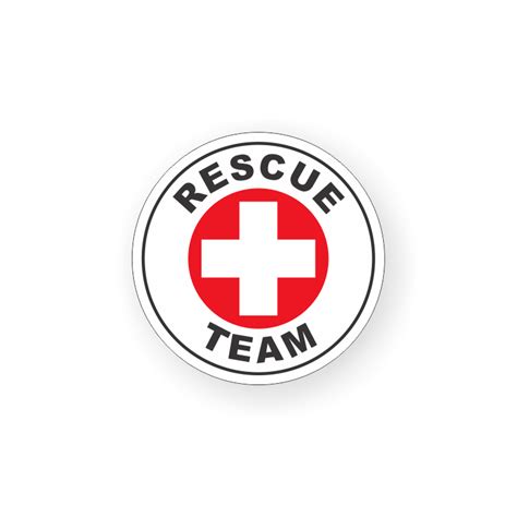 Rescue Team Hard Hat Decals | Devco Consulting