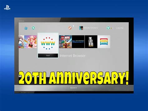 PlayStation 20th Anniversary PS4 Theme - YouTube