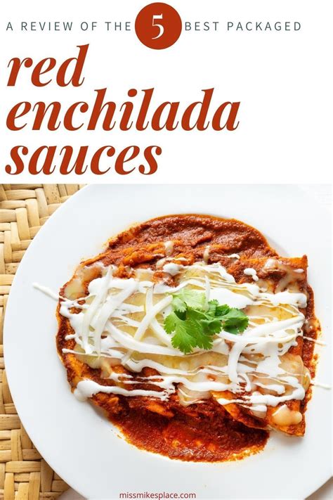 5 Best Packaged Red Enchilada Sauce Brands | Red enchilada sauce, Best ...