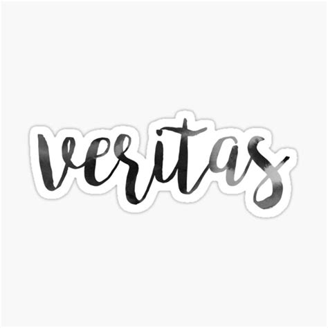 "Veritas -- Harvard University" Sticker for Sale by evaphan | Redbubble