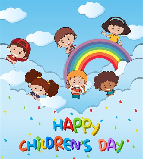 Happy Children Day Chart