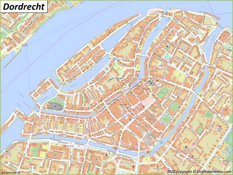 Dordrecht Map | Netherlands | Maps of Dordrecht