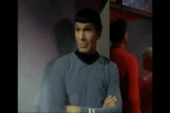 Star Trek GIFs, These are the voyages ... of Spock's sassiness