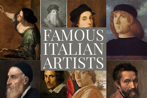 The 10 Most Famous Italian Artists | Italian Painters