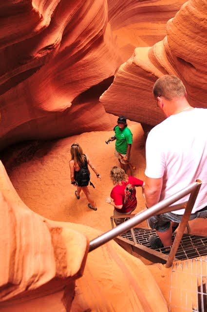 Chuck's Adventures: Hiking Lower Antelope Canyon