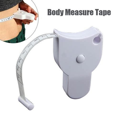 Body Measuring Tape, 60 Inch Retractable Measuring Tape for Body: Waist ...