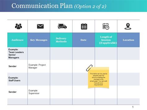 Communication Plan Templates - Foto Kolekcija