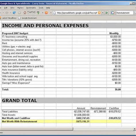 Income And Expenditure Template For Small Business Expense Spreadsheet ...