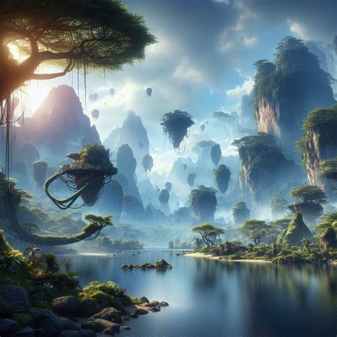 Avatar - Pandora Landscape by rsovel on DeviantArt