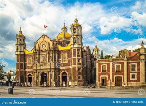 Basilica of Our Lady of Guadalupe, Mexico City Stock Photo - Image of ...