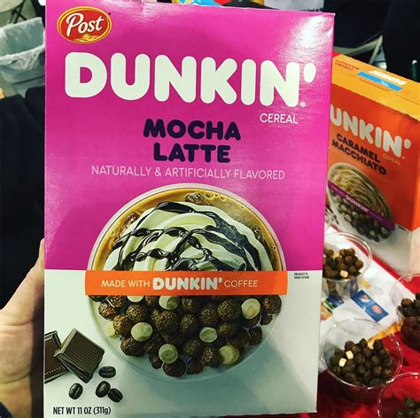 Spooned & Spotted: Dunkin' Cereal (Mocha Latte & Caramel Macchiato!)