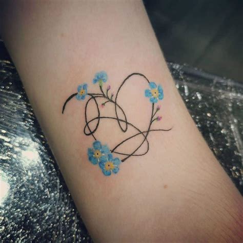 Top 61 Best Forget Me Not Tattoo Ideas - [2021 Information Guide]