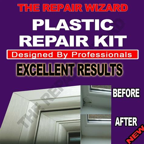 UPVC Window Frame Repair Kit, Chipped Cracked Damaged