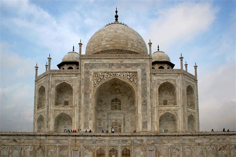 Taj Mahal India Mausoleum Front - 596 :: World All Details