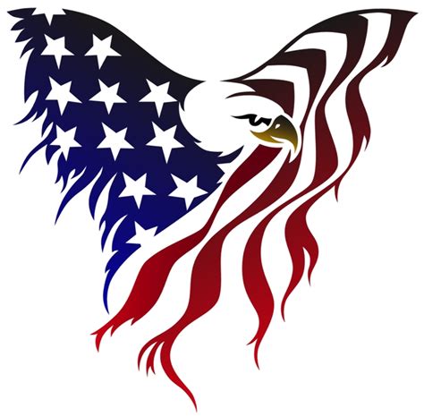 Download High Quality american flag clipart eagle Transparent PNG ...