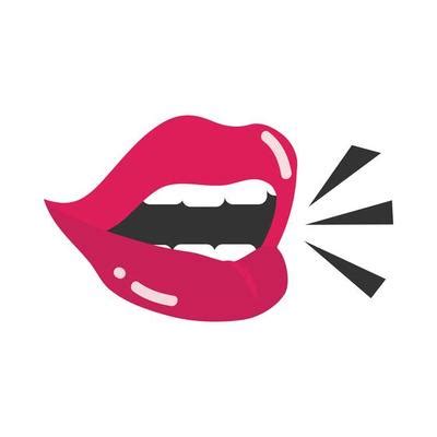 Mouth Talking Vector Art, Icons, and Graphics for Free Download