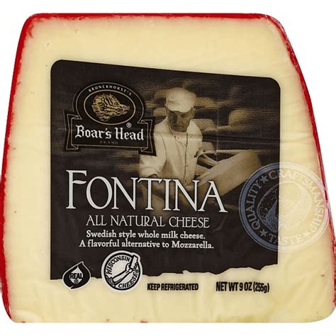 Boar's Head Fontina Cheese 9 oz | Freshly Sliced Cheese | Ron's Supermarket