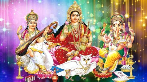 Hinduism- My Spirituality: Laxmi Ganesh Saraswati Wallpapers