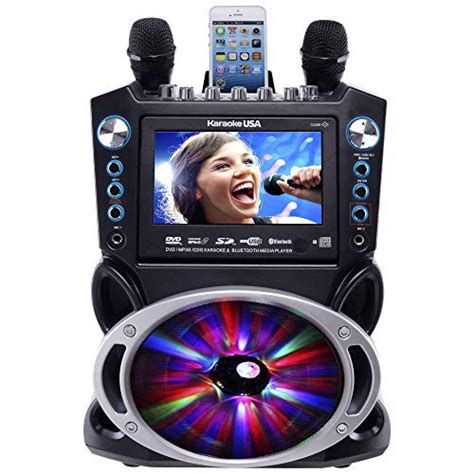 Kit de Karaoke Karaoke USA GF839 con Pantalla y Micrófonos