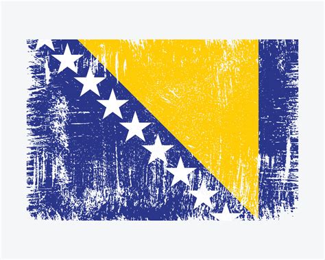 Bosnia Flag Vector 10832311 Vector Art at Vecteezy