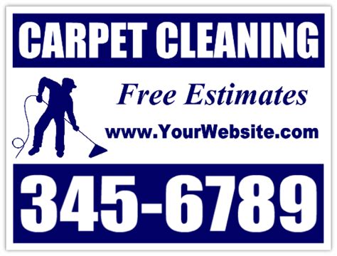 Carpet Cleaning Signs - Carpet Cleaner Advertising