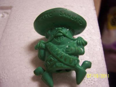 Frito Bandito 1968 Frito Lay Pencil Topper Eraser GREEN -- Antique ...