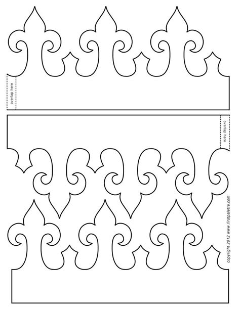 King Crown Printable Template