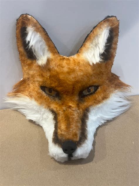 Therian Fox Mask - Etsy