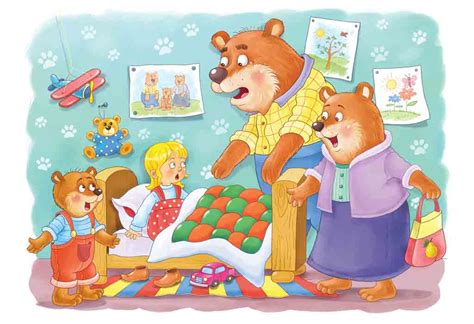 Goldilocks And The Three Bears Pictures Story