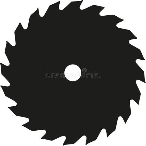 Saw blade vector stock vector. Illustration of logo - 107190228