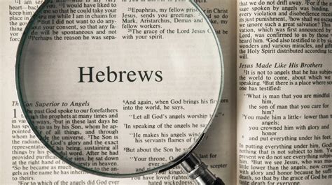 Understanding the Book of Hebrews - David Jeremiah Blog