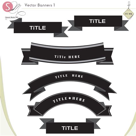 15 Vector Banner Images - Ribbon Banner Vector, Free Vector Banners and ...