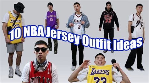 10 NBA Jersey Outfit Ideas 🏀 (Men's Streetwear 2022) - YouTube