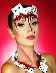 15 Creepy Halloween Blood Makeup Ideas For You - Instaloverz