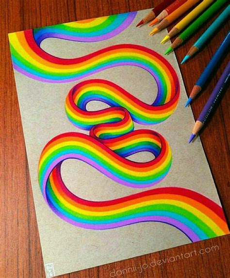 Cool drawings Rainbow Drawing, Rainbow Painting, Rainbow Art, Rainbow ...