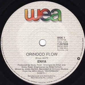 Enya - Orinoco Flow (1988, Vinyl) | Discogs