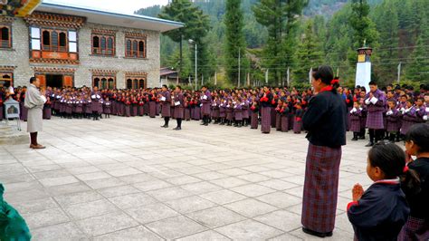 Sabrina in Bhutan: First Day Of School In Bhutan