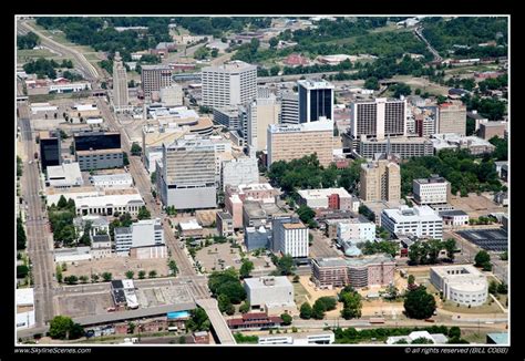 Jackson Mississippi Skyline Fine art photo by SkylineScenes