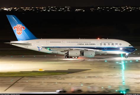 B-6137 China Southern Airlines Airbus A380-841 Photo by Nicholas Kimura ...