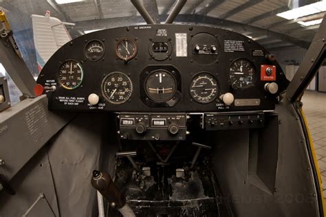 Jet Airlines: Piper Cub Cockpit