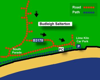 Budleigh Salterton Beach Information - Devon Beach Guide