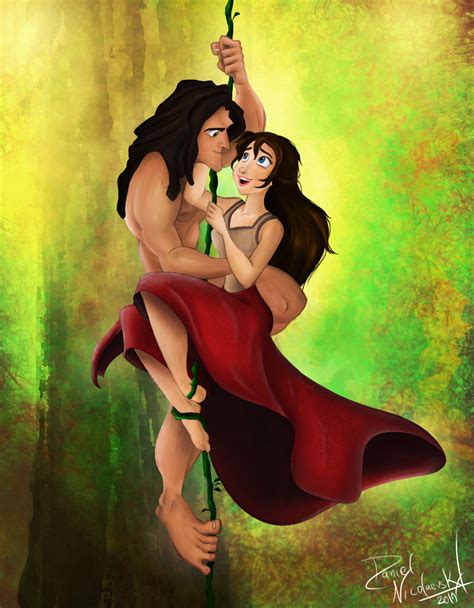 Jane and Tarzan - Jane Porter Fan Art (34805787) - Fanpop | Tarzan and ...