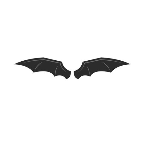 Bat Wing Silhouette PNG Transparent, Bat Wings, Element, Ilustration ...