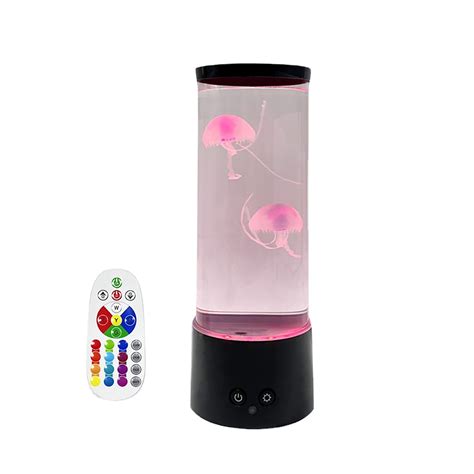 Pedty 1X Jellyfish Lamp+Remote Control Led Light Color Changing Light ...