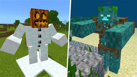 New Mobs in Minecraft Pocket Edition (Mutant Creatures Addon) - YouTube