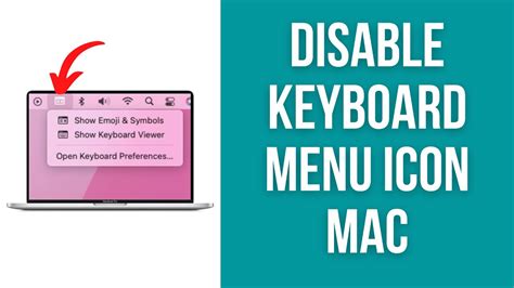 Disable or Enable Keyboard Menu Bar on Mac - YouTube