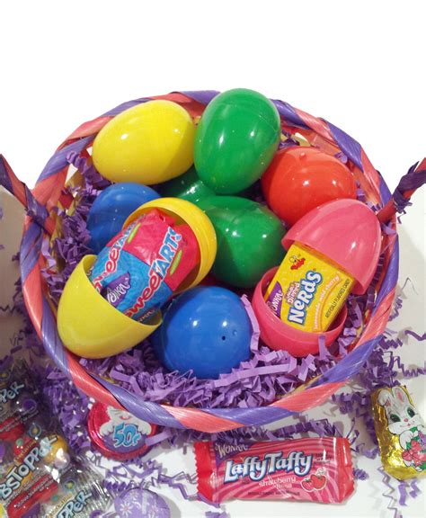 25 Filled Solid Easter Eggs for Egg Hunt w Brand Candies, Chocolates ...