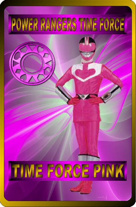 Time Force Pink by rangeranime on @DeviantArt Zeo Rangers, Saban's ...